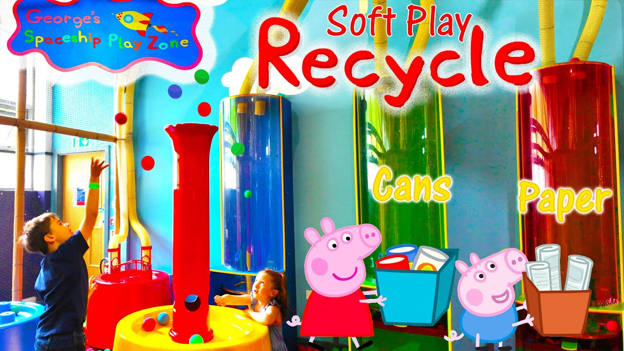 Peppa's Recycling Centre | Peppa Pig World Indoor Soft Play | Paultons Park