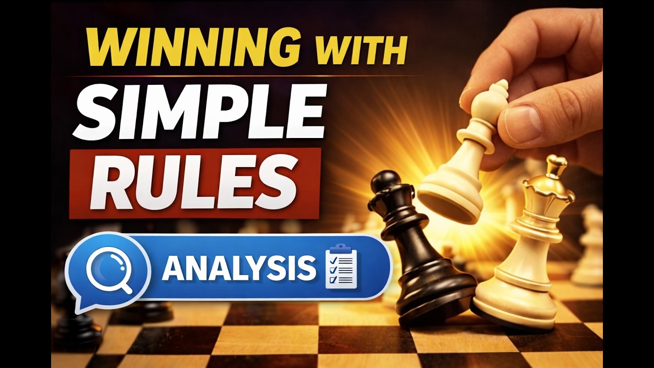 Chess Game Analysis: Winning with Simple Rules