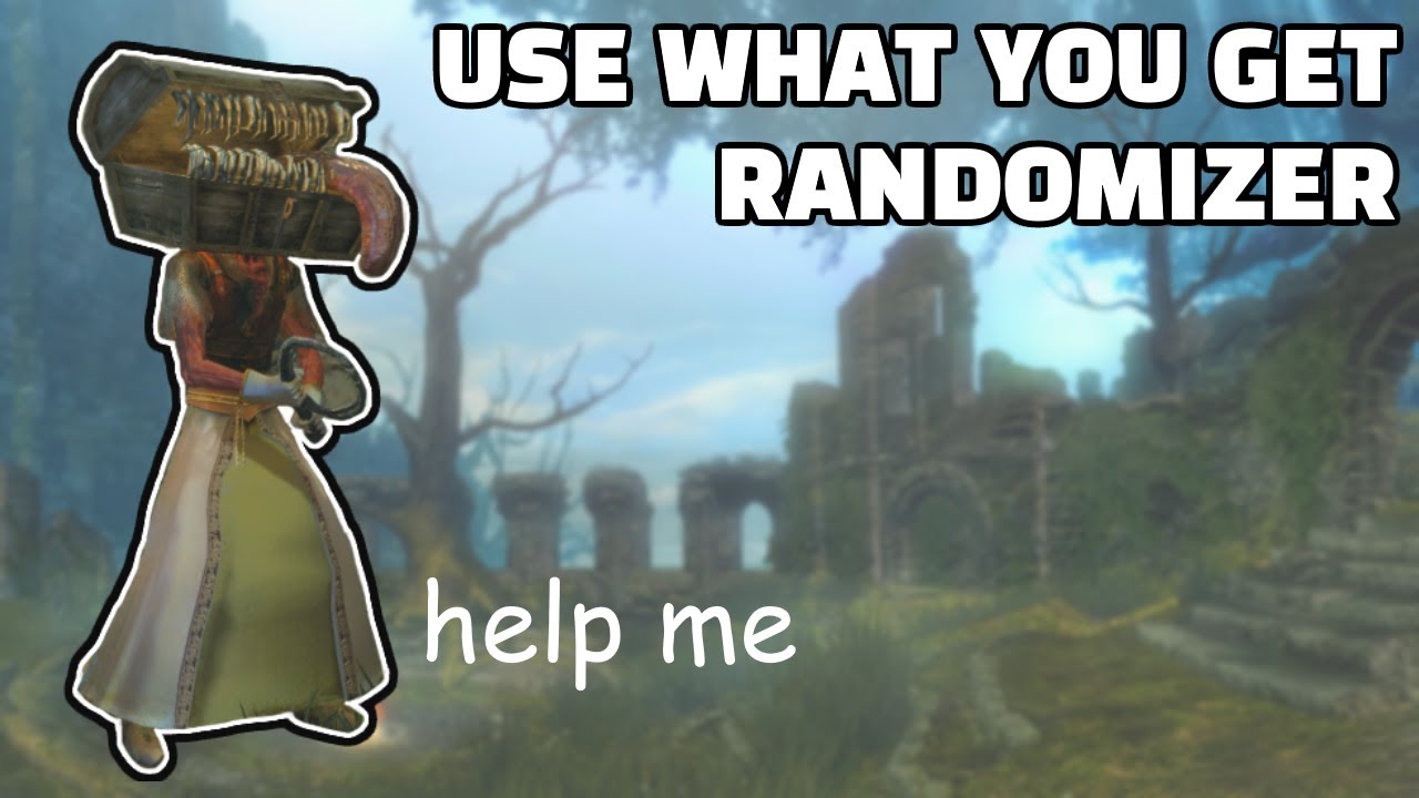 Рандомайзер Dark Souls, но вам ОБЯЗАТЕЛЬНО нужно экипировать каждый ужасный предмет, который вы н...