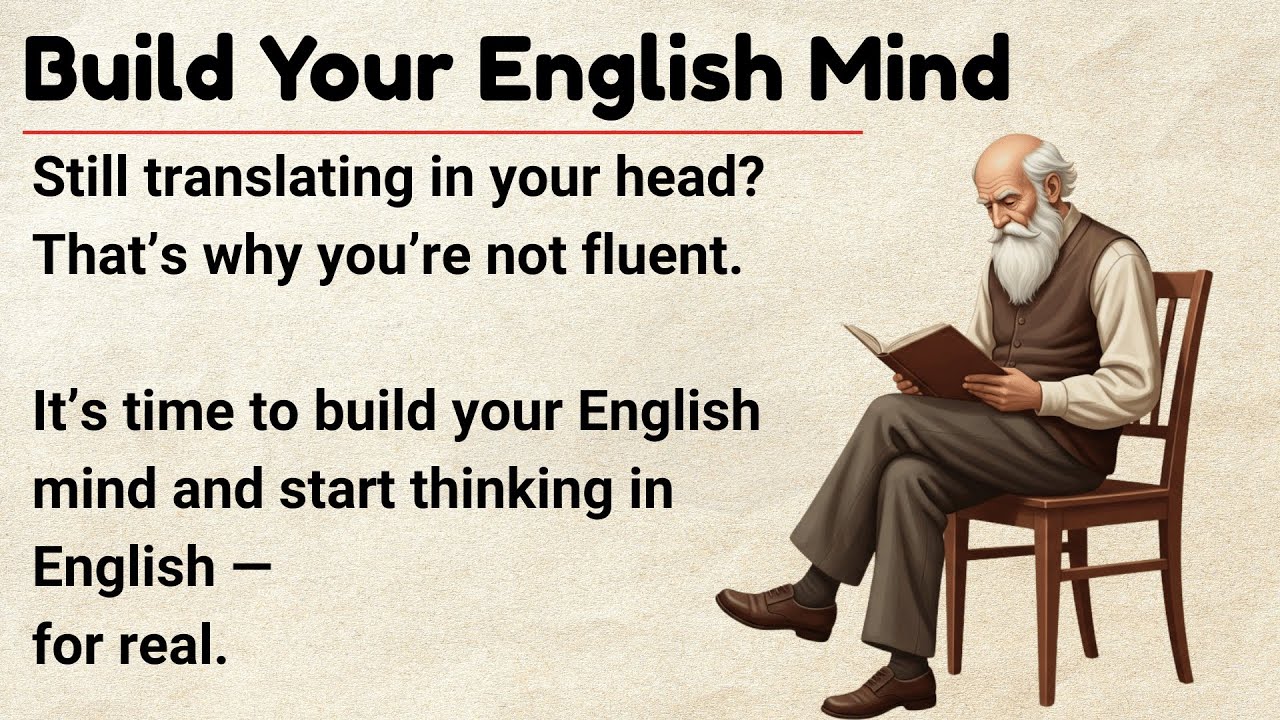 Build Your English Mind || Speak English Fluently Without Translation || Real English Practice
