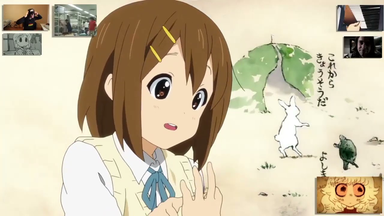 晴れて