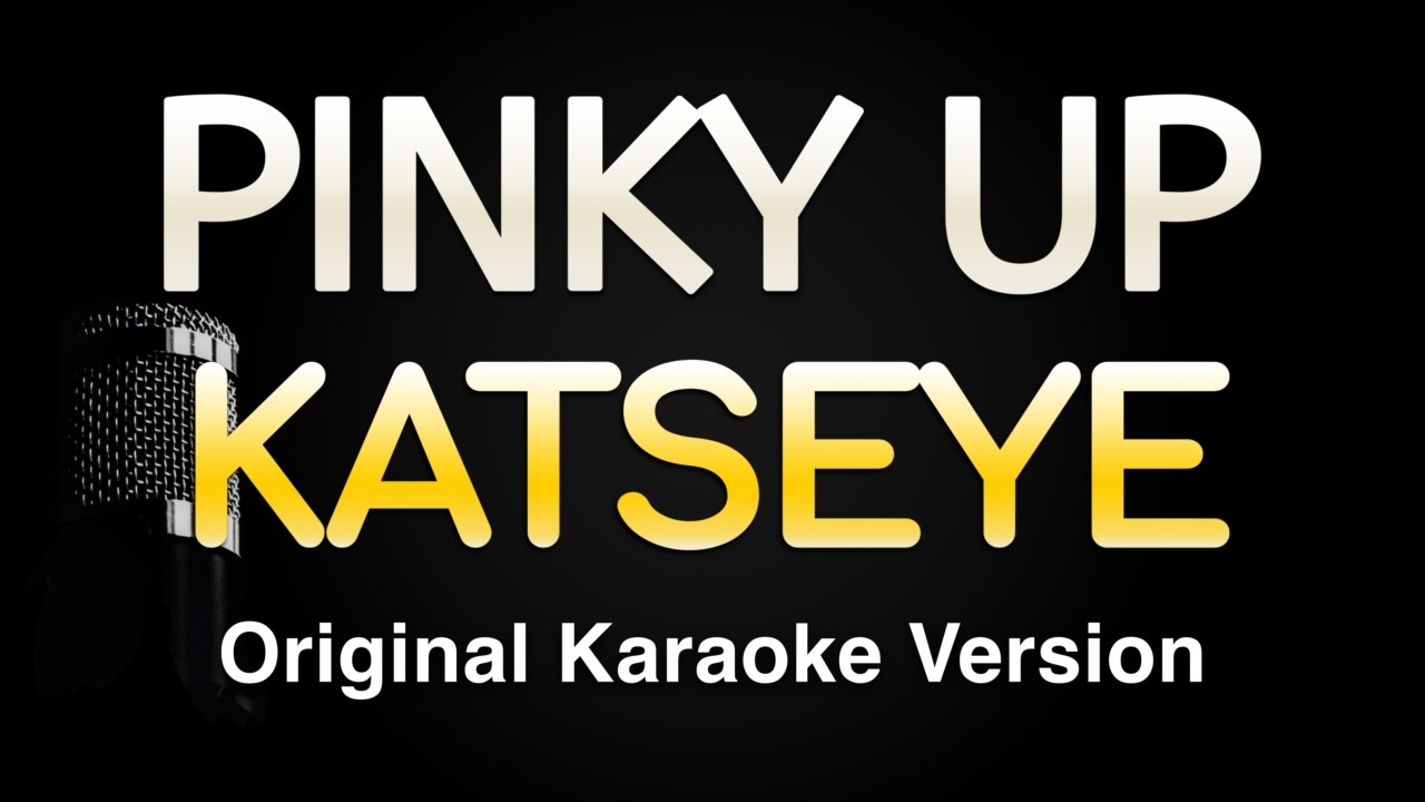 PINKY UP - KATSEYE (Karaoke Songs With Lyrics - Original Key)