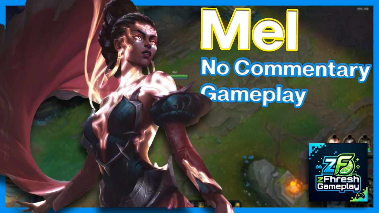 League of Legends | No Commentary | Mell URF Gameplay