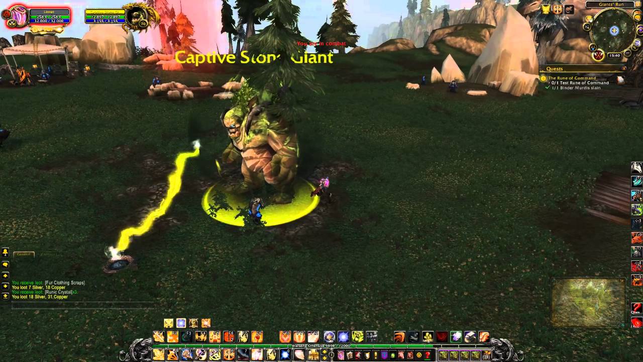The Rune of Command quest playthrough - Howling Fjord