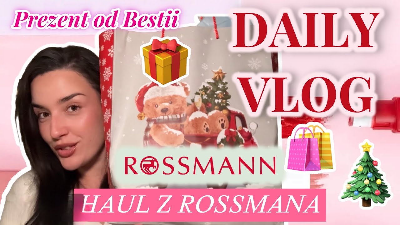 VLOG: Zakupy z Rossmana, Babski wypad i niespodziewany prezent