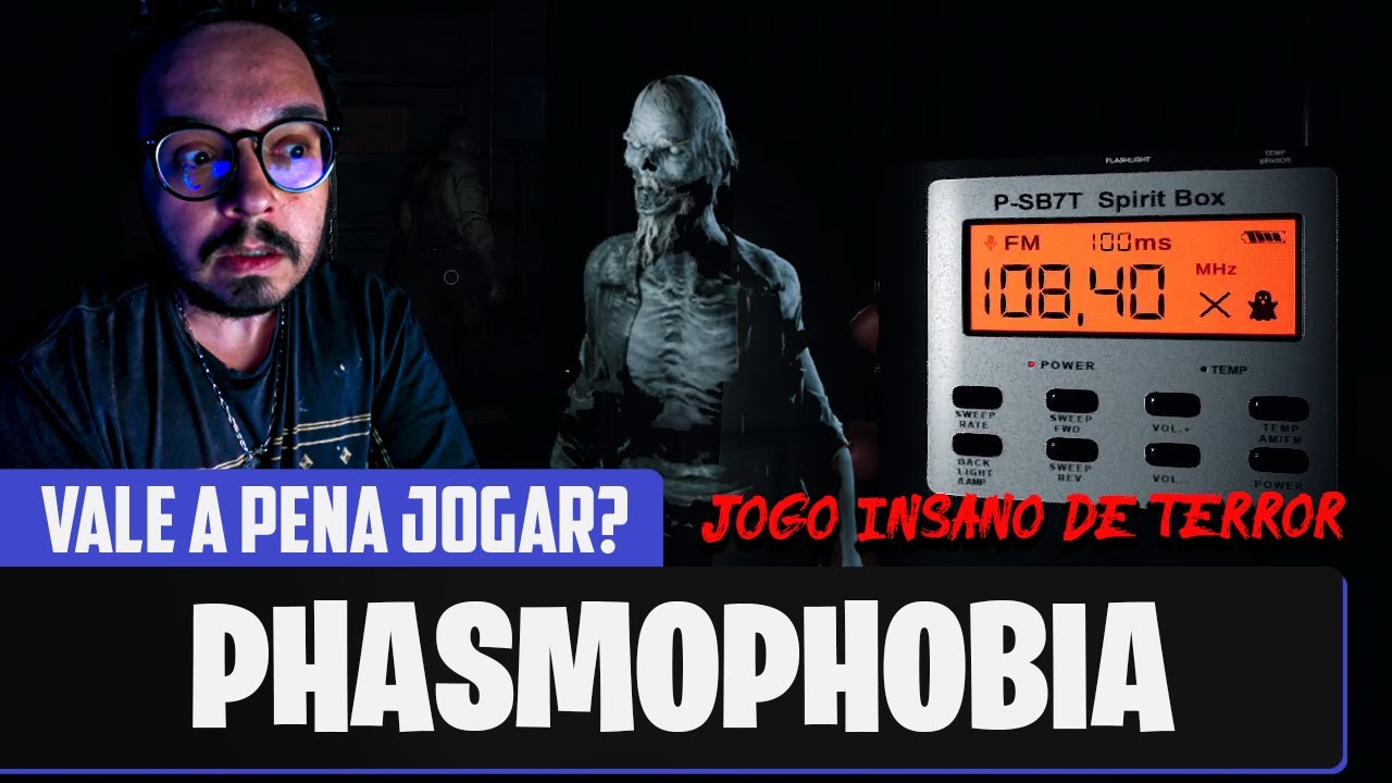 PHASMOPHOBIA I Vale a pena jogar? - PHASMOPHOBIA #3