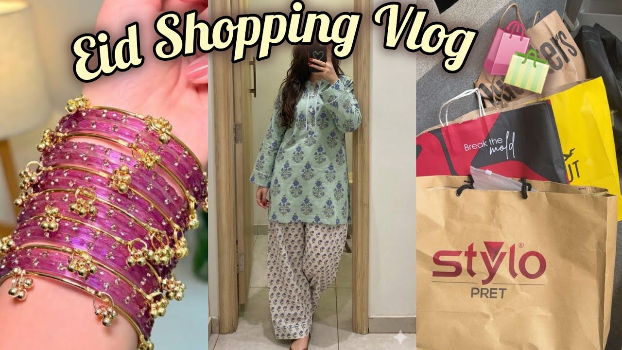 Eid Shopping Vlog | Heels Hunt and Random bits.