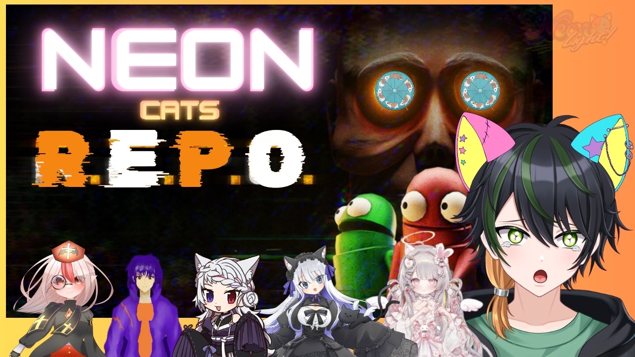 事務所コラボ！猫の日に因んでわちゃわちゃ遊びます🐈【R.E.P.O.】
