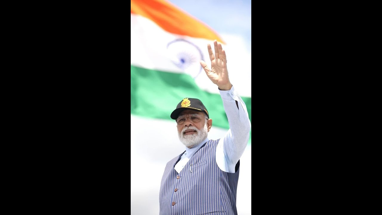 Special glimpses from the commissioning of #INSVikrant.