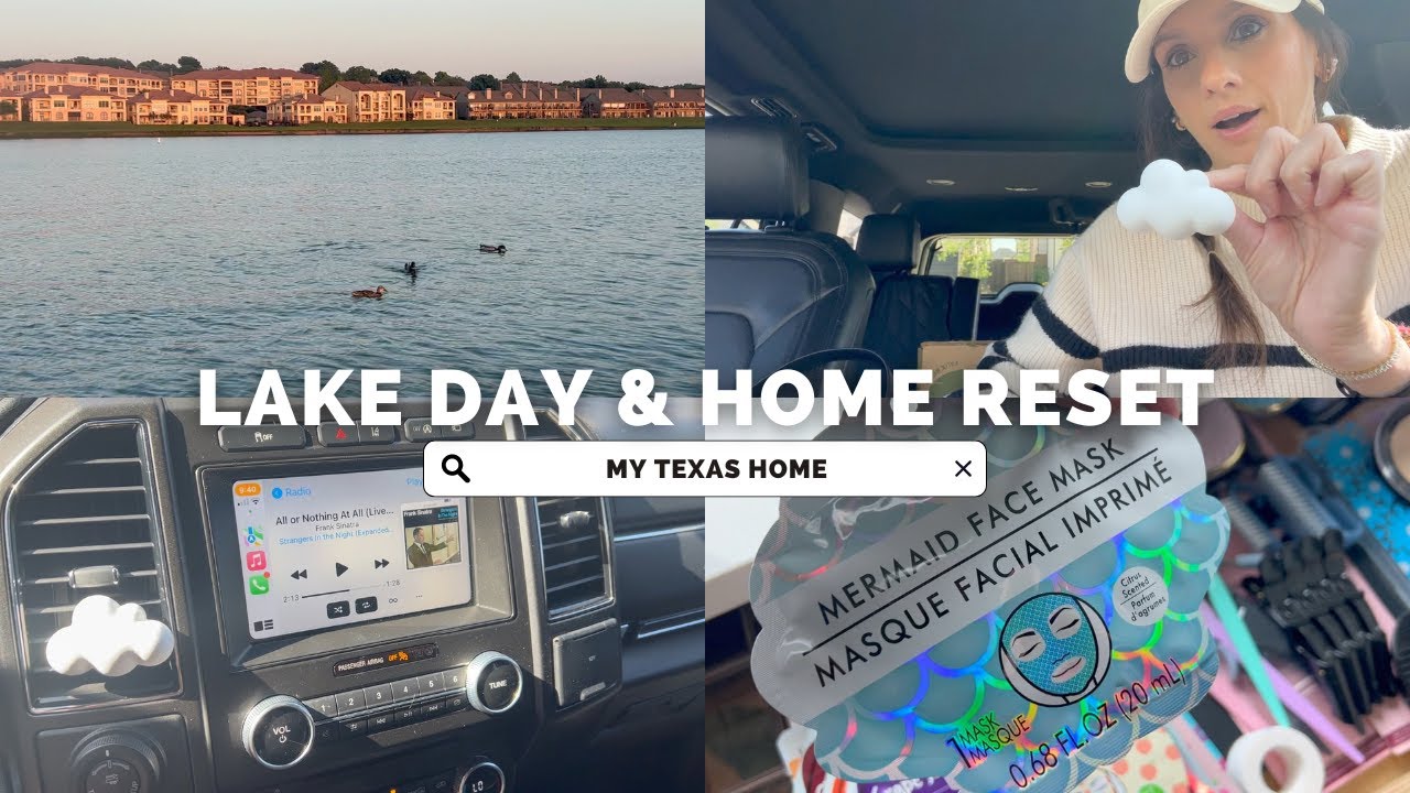 a few days in my life 🌿💦 *LATE SPRING EDITION* Home Cleaning, Decor Reorganization + the lake