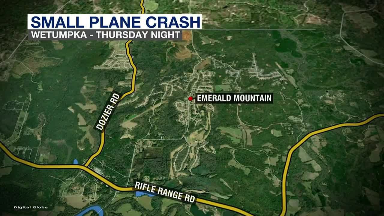 Small plane crashes in Emerald Mountain area Thursday evening