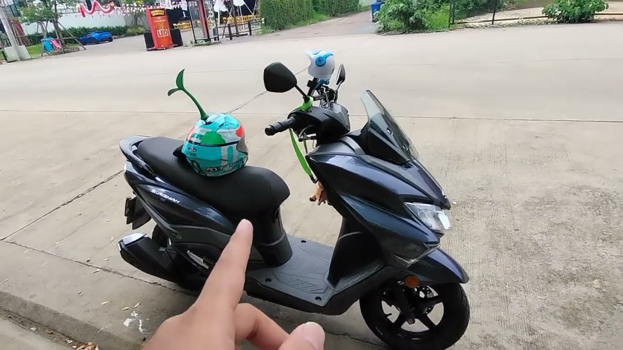 SUZUKI BURGMAN STREET EX  รีวิวจากผู้ใช้งานจริง78** กิโล 