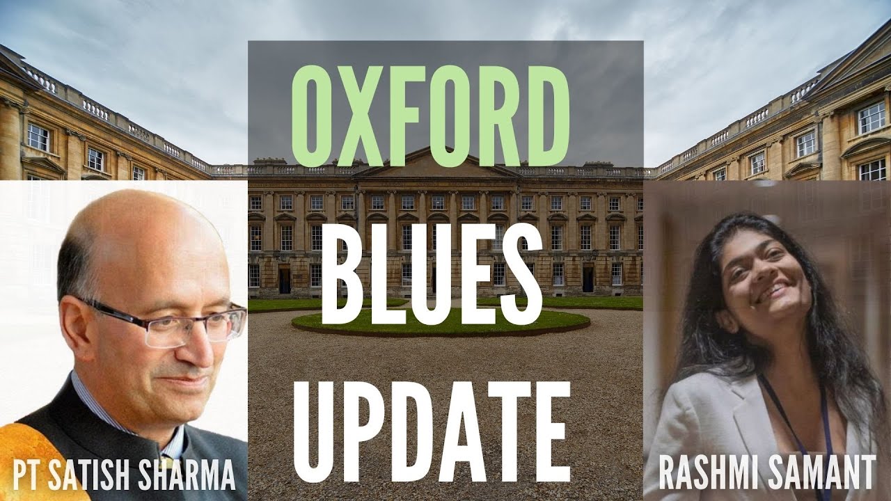 Rashmi Samant and Oxford - Pt. Satish K Sharma reveals how the varsity is wishing the problem away