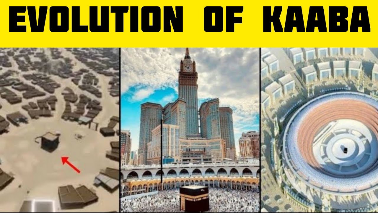 evolution of kaaba | history of kaba | amazing facts about kaaba #shorts #islamicfacts