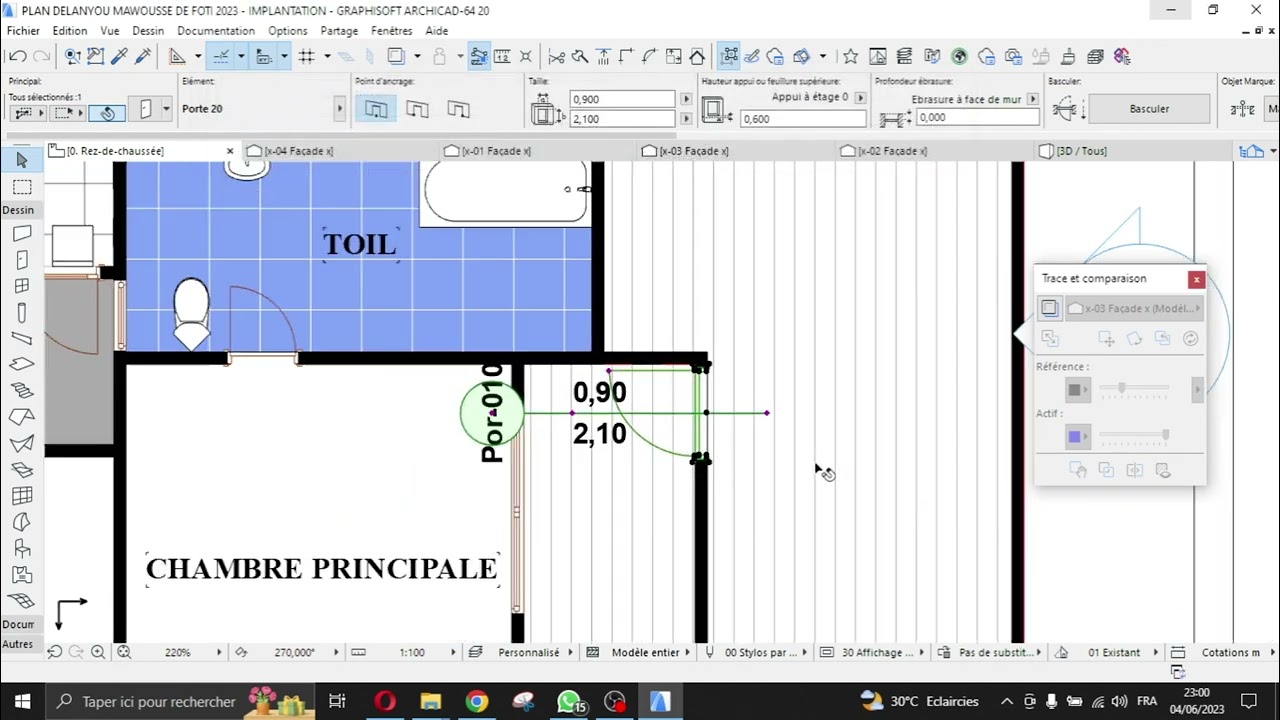 COMMENT GENERER LA COTATION DES PORTES ET FENETRES DANS ARCHICAD 20