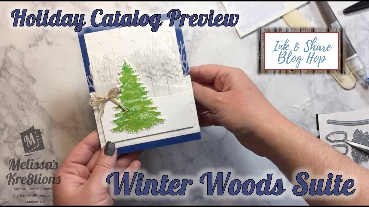 Holiday Catalog Preview - Winter Woods Bundle by Stampin' Up! - Melissa's Kre8tions