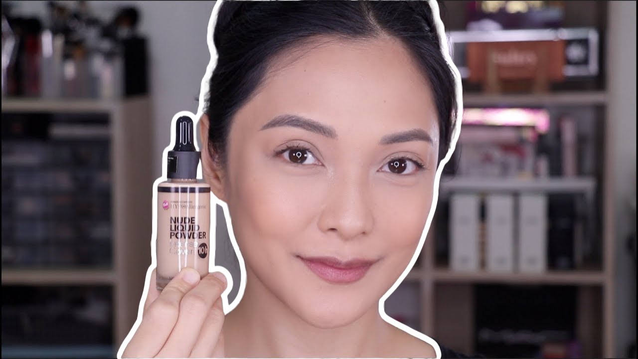 BELL HYPOALLERGENIC NUDE LIQUID POWDER FOUNDATION