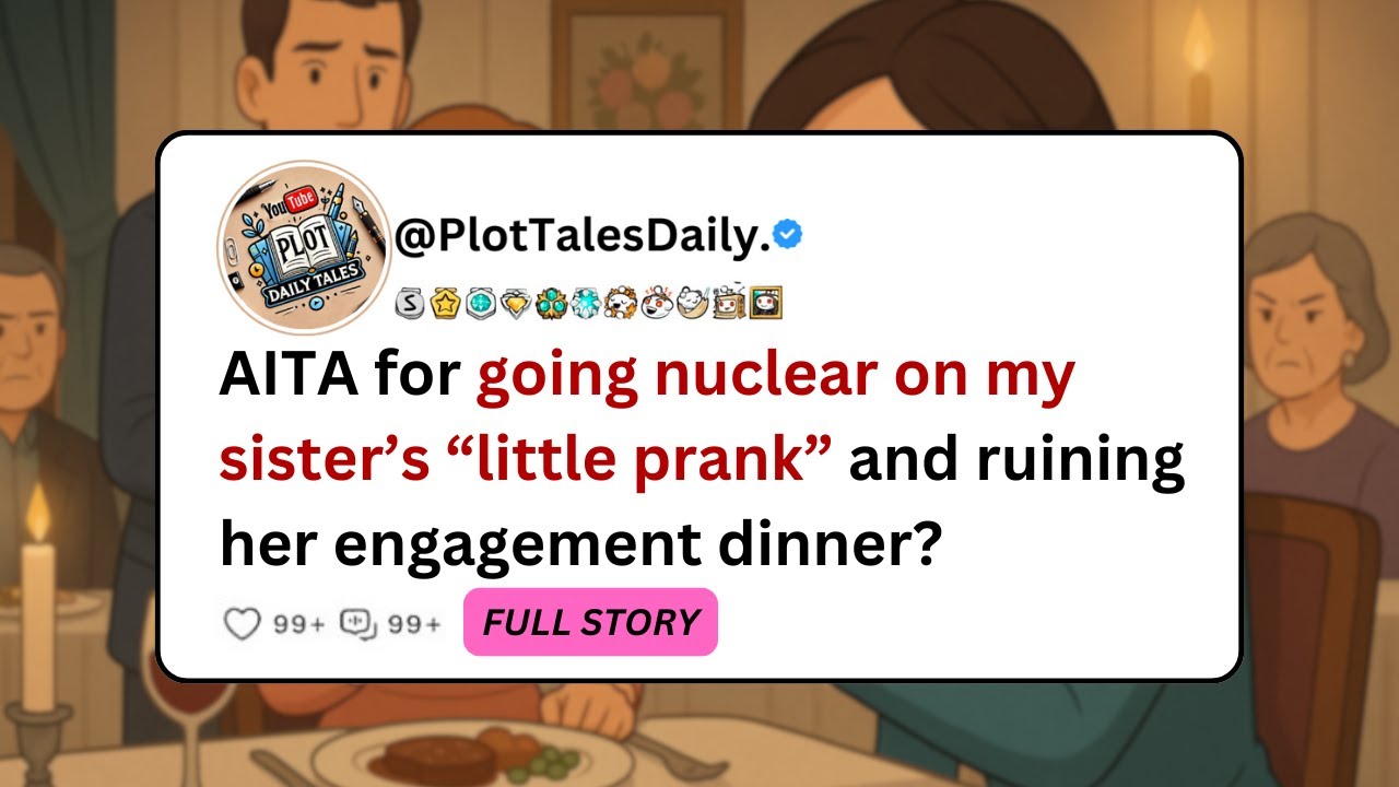 AITA for going nuclear on my sister’s “little prank” and ruining her... | Reddit Stories