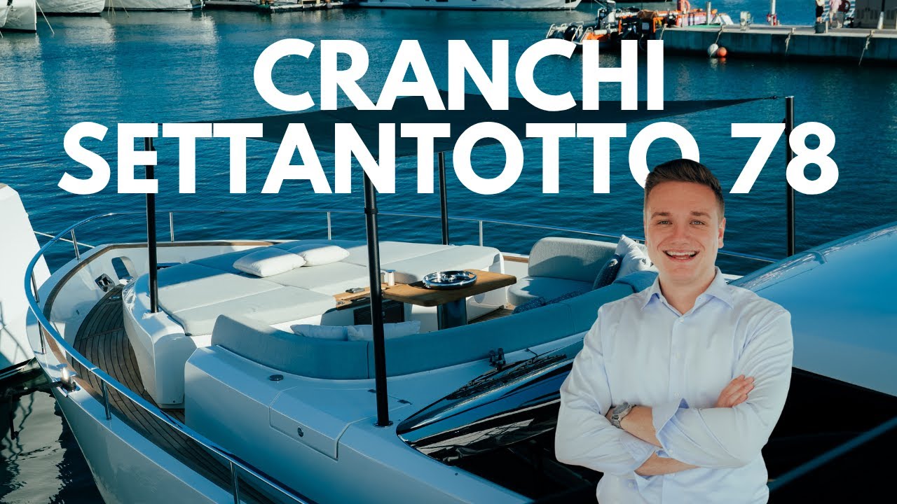 Cranchi Settantotto 78 – italienische Superyacht