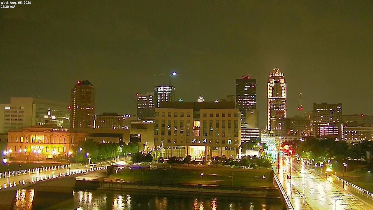 City of Des Moines Skyline Camera