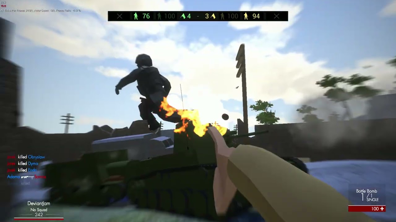 Ravenfield 2nd Leersog War: D-day