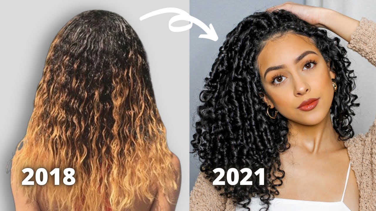 My Curly Hair Journey | Keratin, Heat Damage, Color Damage | With Photos