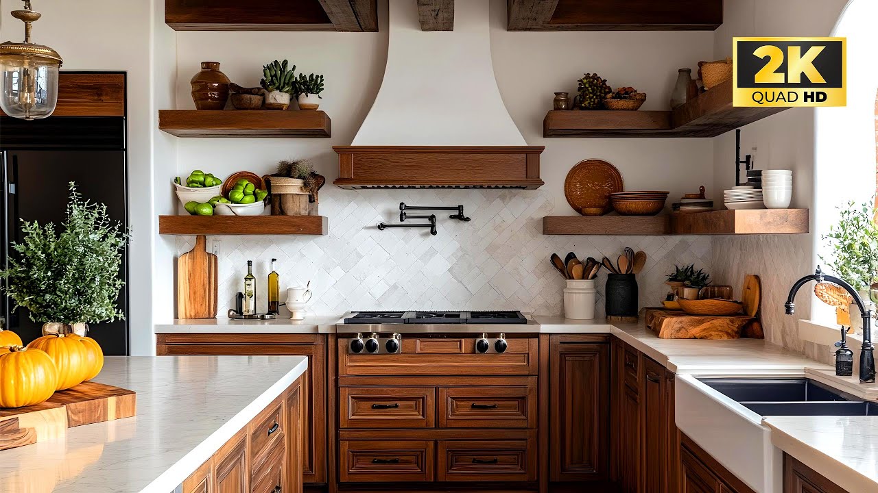 Secretos del Almacenamiento: Dise&ntilde;ando una Cocina de Estilo Colonial Espa&ntilde;ol