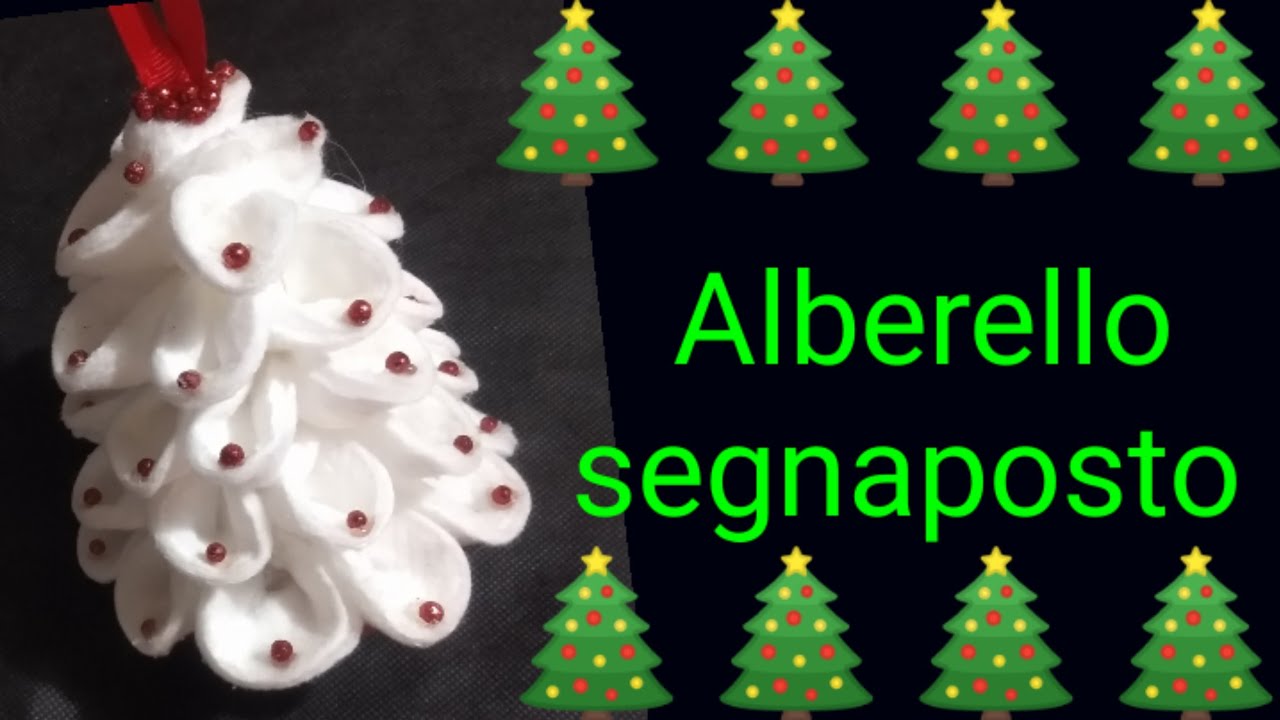 #Riciclo #carta #alberello #Dischetti levatrucco # placeholder sapling #faidate