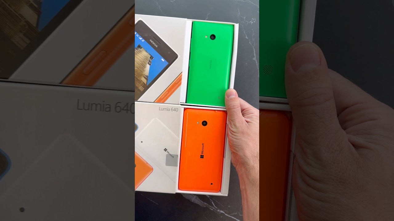 Microsoft Nokia Lumia #lumia #microsoft #nokia #retro #smartphone #retrophone #techretro #tech