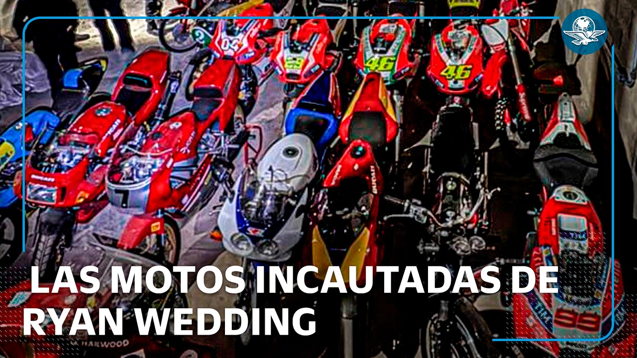 Las motos de lujo ligadas a Ryan Wedding, exolímpico, señalado por narcotráfico