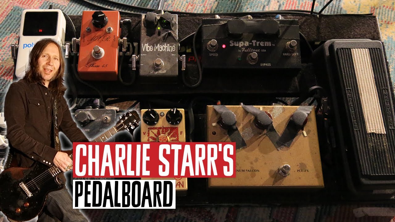 Charlie Starr's Blackberry Smoke Pedalboard