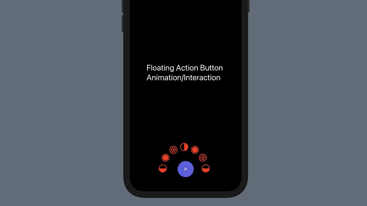 Circular Motion: Create Floating Action Button Animation/Interaction/Motion in SwiftUI