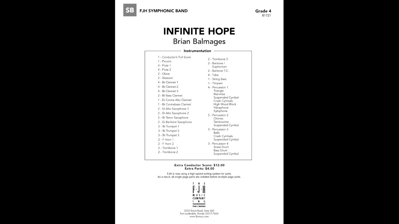 Infinite Hope - Brian Balmages