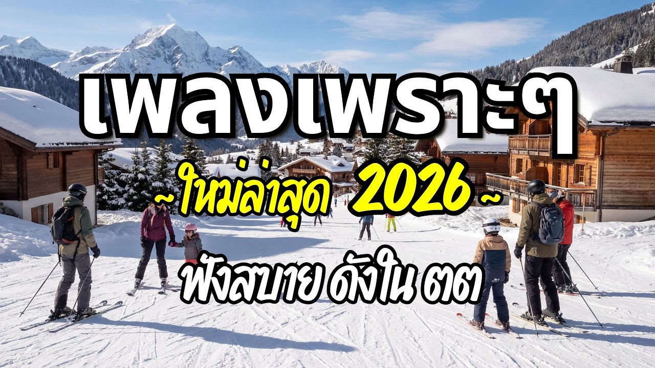รวมเพลงเพราะๆ 2026 (Vol.60) ความหมายดี ฟังสบาย ฟังต่อเนื่อง | Good Mood Now