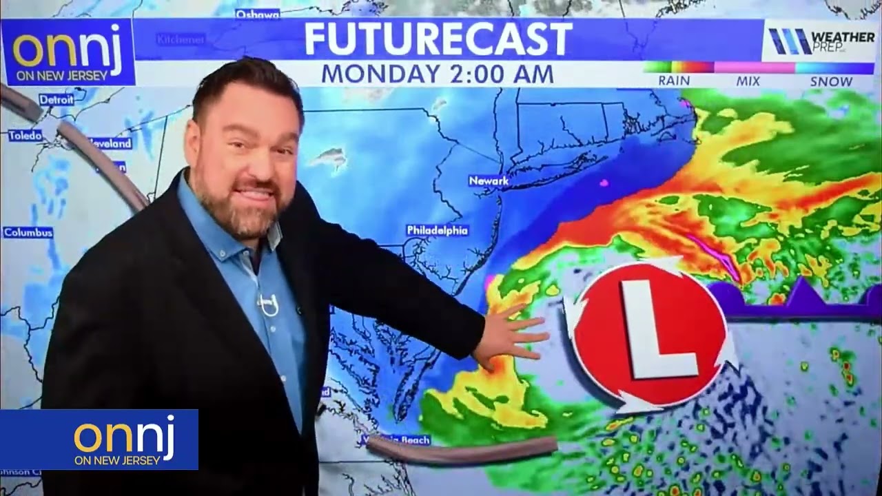 ONNJ Weather Sunday Winter Storm Update - February 22, 2026