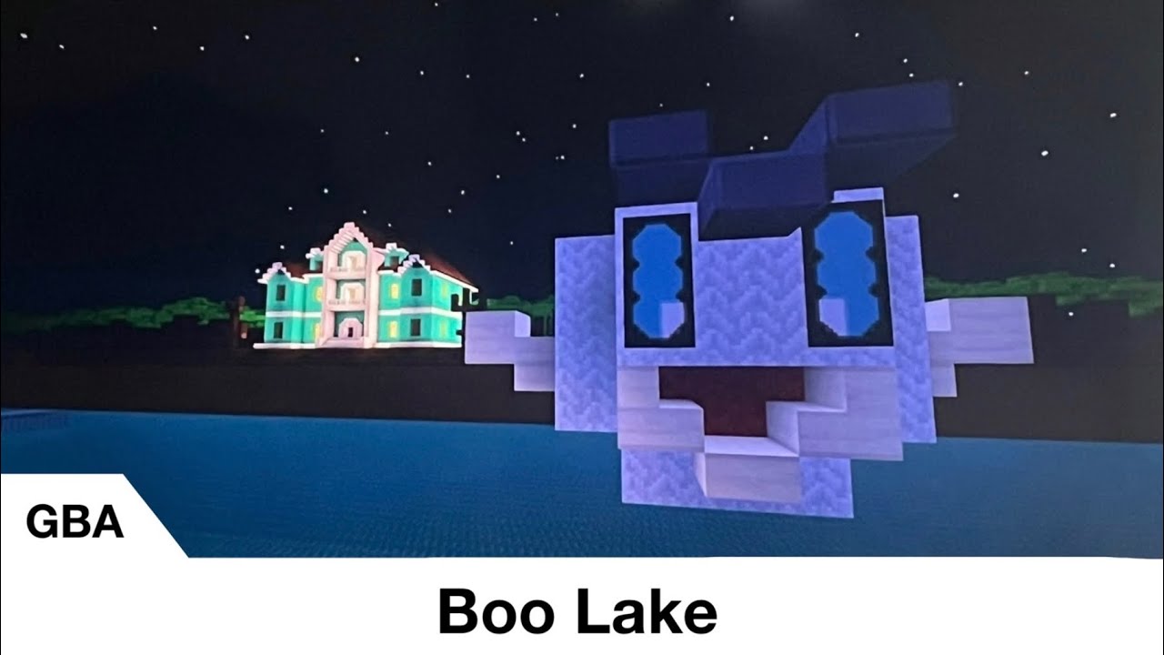 GBA Boo Lake 🏎️ (Mario Kart Super Circuit in Minecraft)