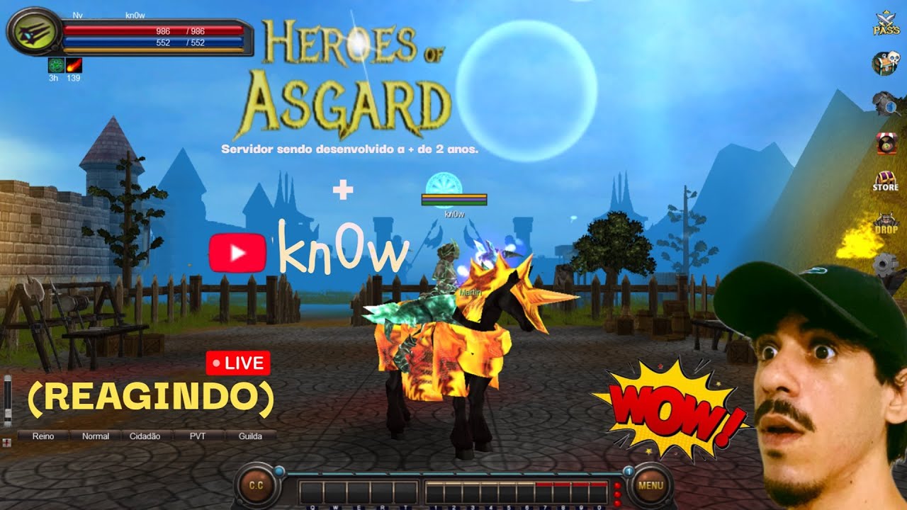 WYD Heroes Of Asgard - NOVAS SKILLS, EFEITOS, DINÂMICAS E SISTEMAS (EXCLUSIVOS) ?