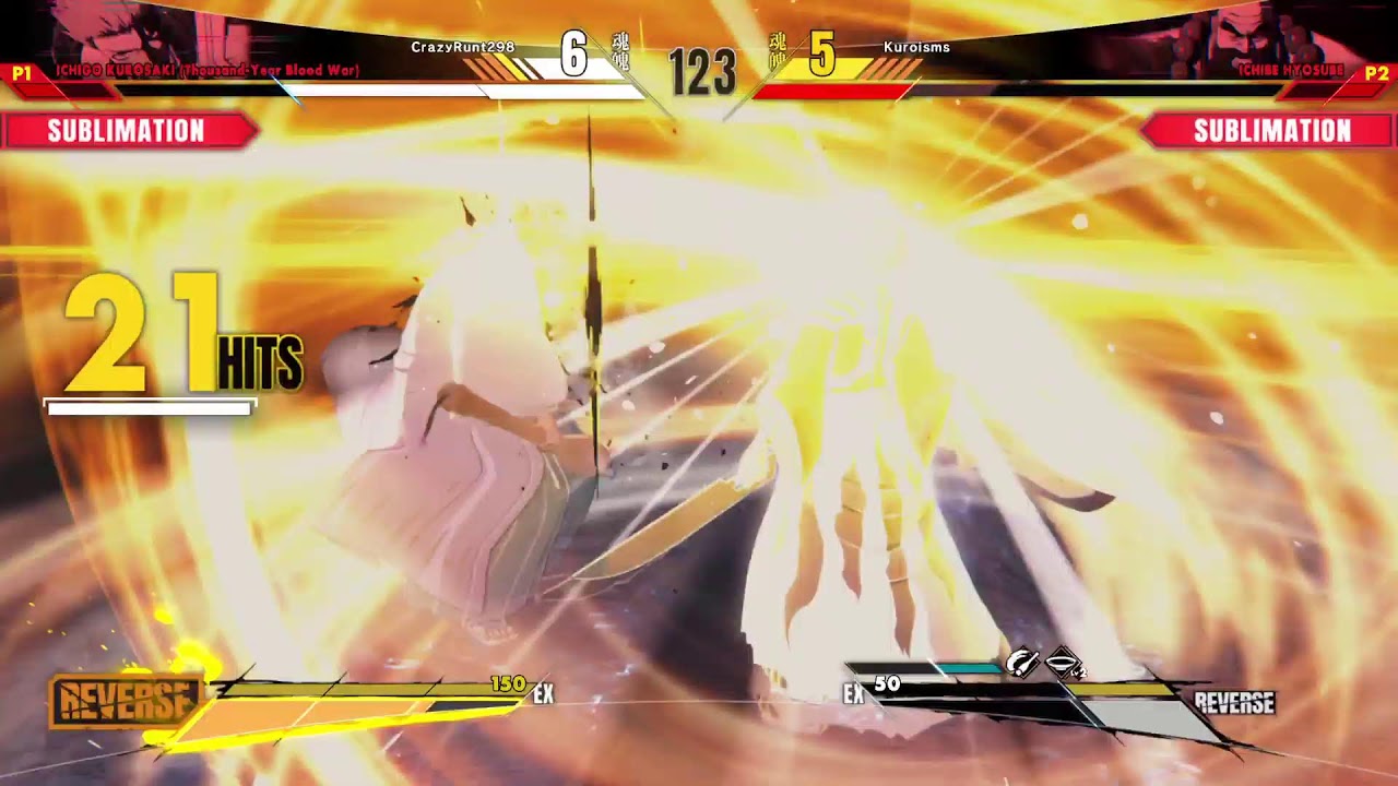 Bleach Rebirth of the Souls ranked matches with the CrazyRunt!