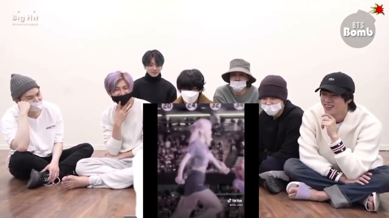 bts reaction bp tiktok
