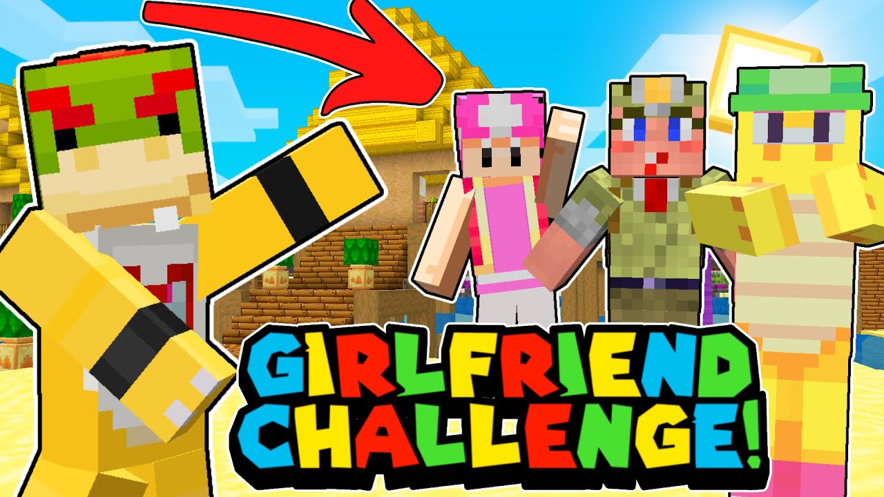 Bowser Jr's GIRLFRIEND Challenge! | Minecraft Nintendo Fun House [31]