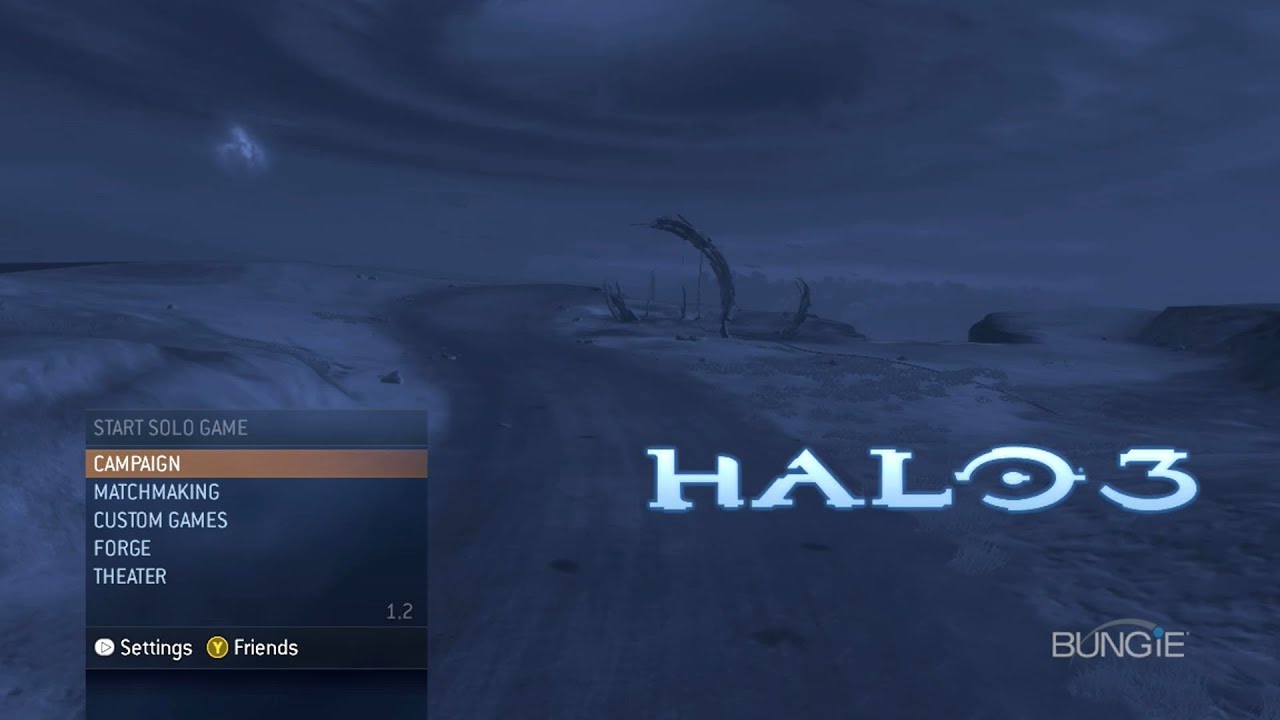 Halo 3 Main menu