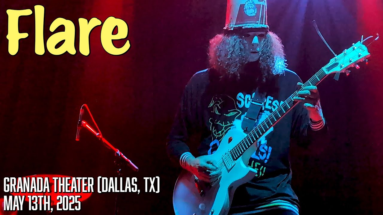 Flare | Buckethead 4K (LIVE) at Granada Theater (2025)