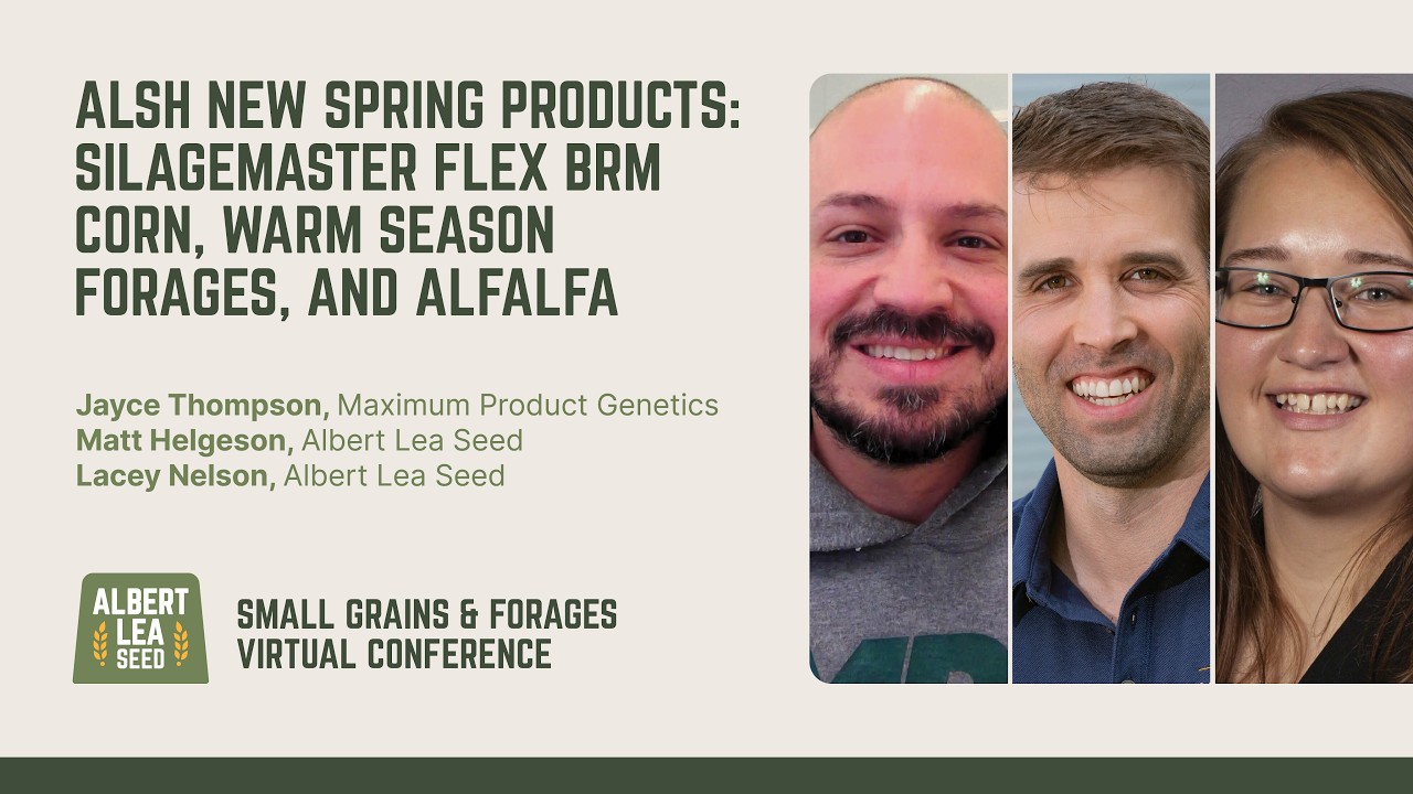 New Spring Products for 2026: SilageMaster Flex BMR Corn, Warm Season Forages, and Alfalfa