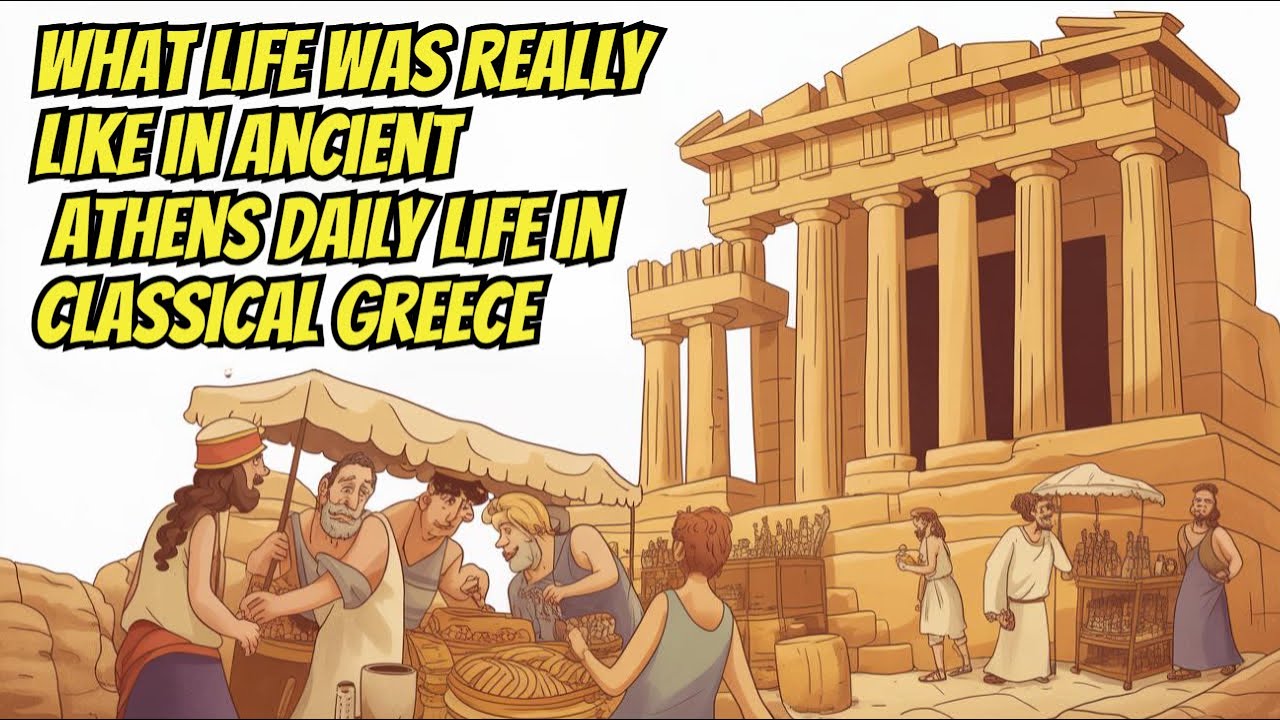 What Life Was Really Like in Ancient Athens | Daily Life in Classical Greece
