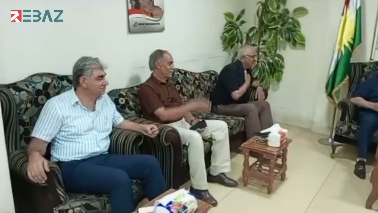 قامشلو.. سكرتير الديمقراطي الكوردستاني-سوريا يستقبل وفدا من قيادة حزب الشعب الكوردستاني-سوريا