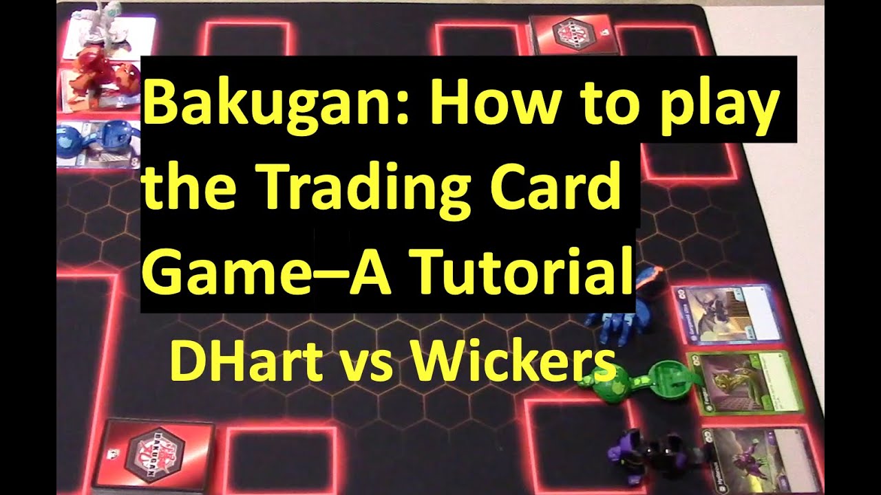 Bakugan TCG Tutorial Gameplay - Step by Step How-To-Play Guide