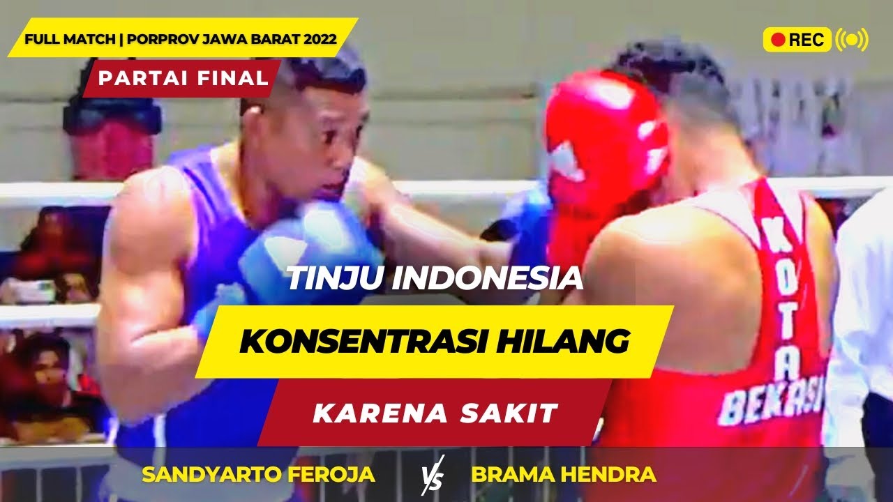 PARTAI FINAL PORPROV Jabar XIV | Heavyweight Men's 86KG | Sandyarto Feroja VS Brama Hendra