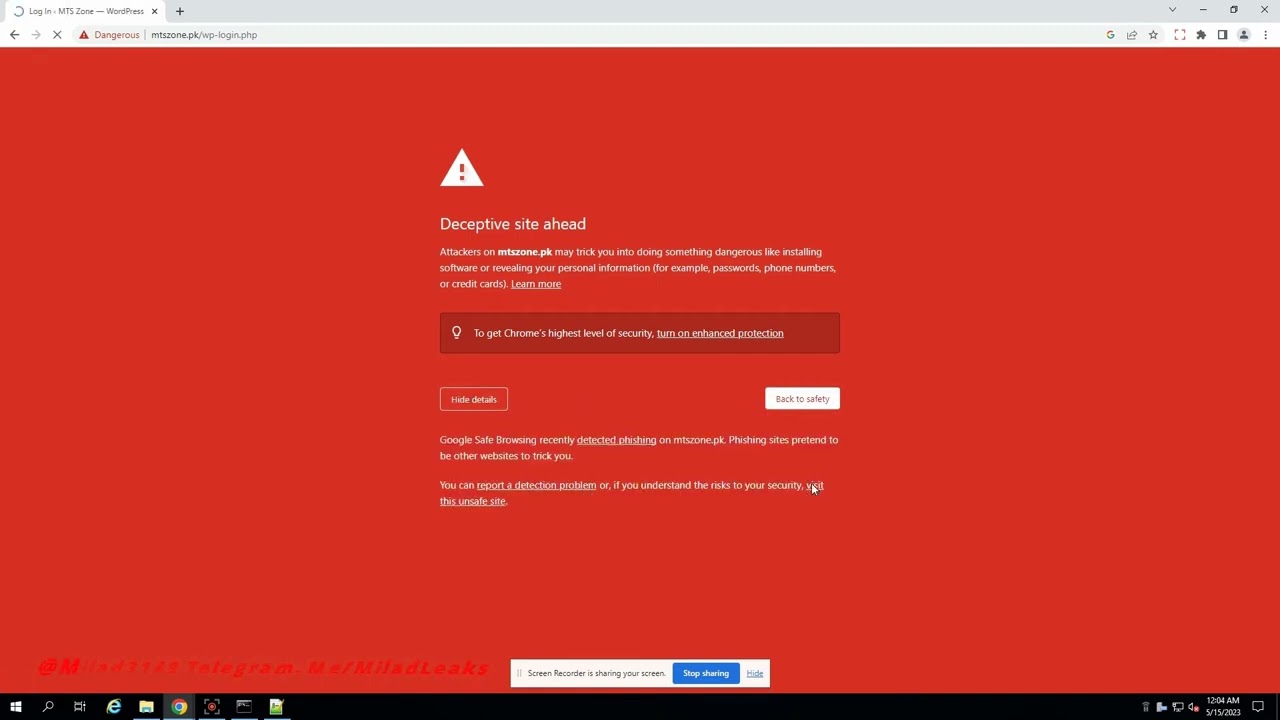 WordPress Private Tools / Hack Site