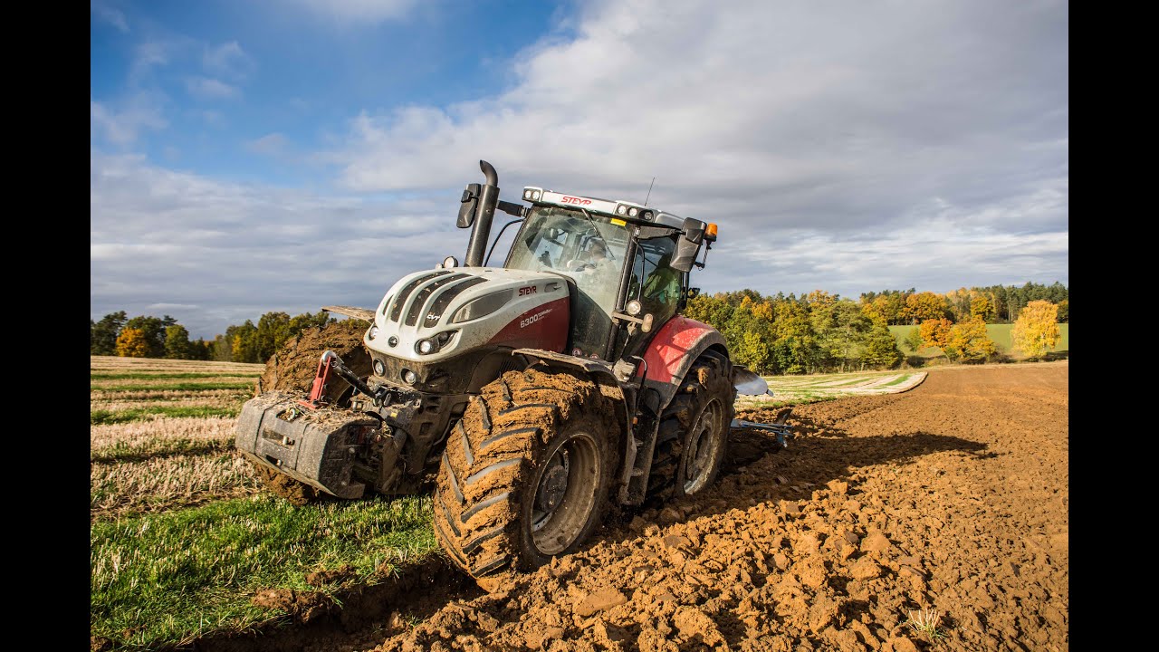 Steyr Terrus 6300 CVT + Lemken Diamant 16