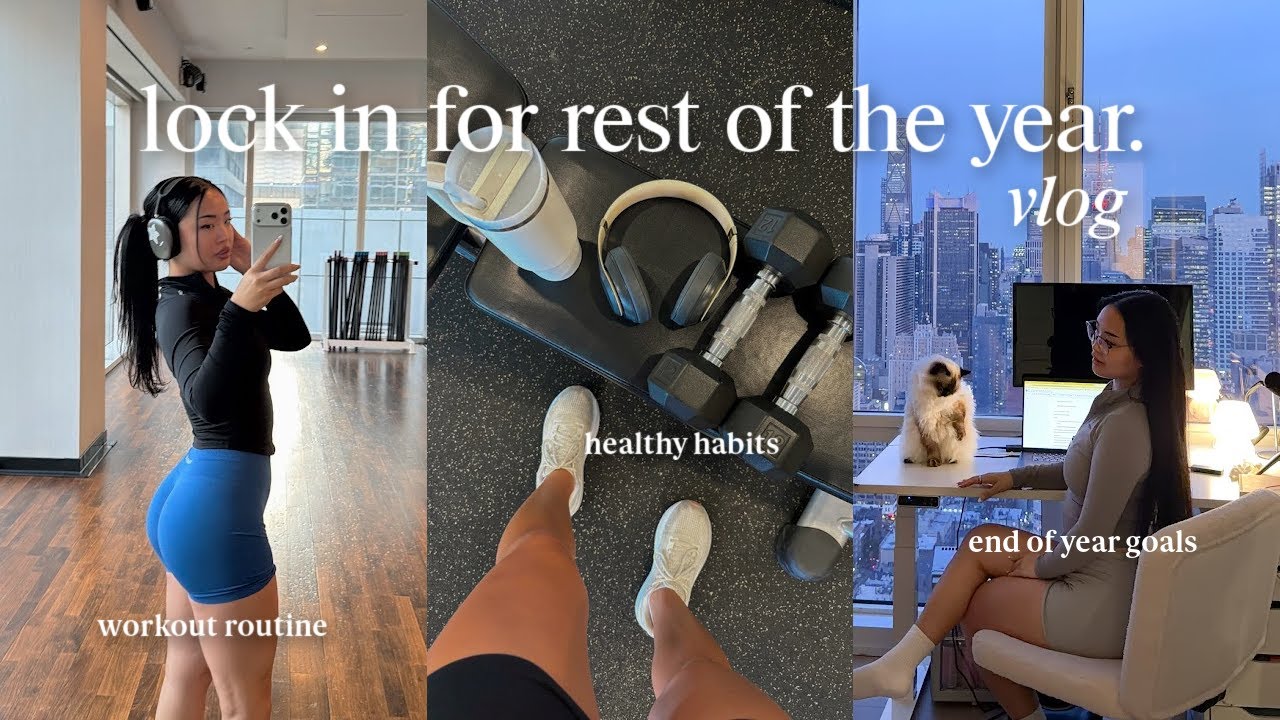 end of year LOCK IN 🔒 | how to lock in for the rest of the year, goal setting, & soft discipline ☁️